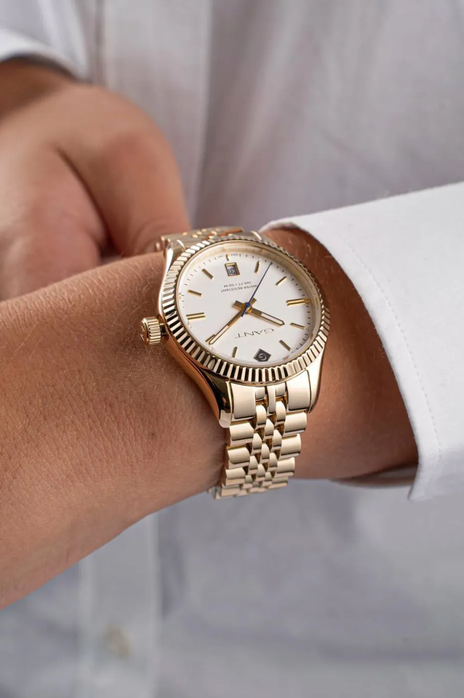 Gant Sussex IPG White/Gold