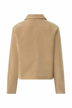 Gina Tricot Jakke Faux Suede Short