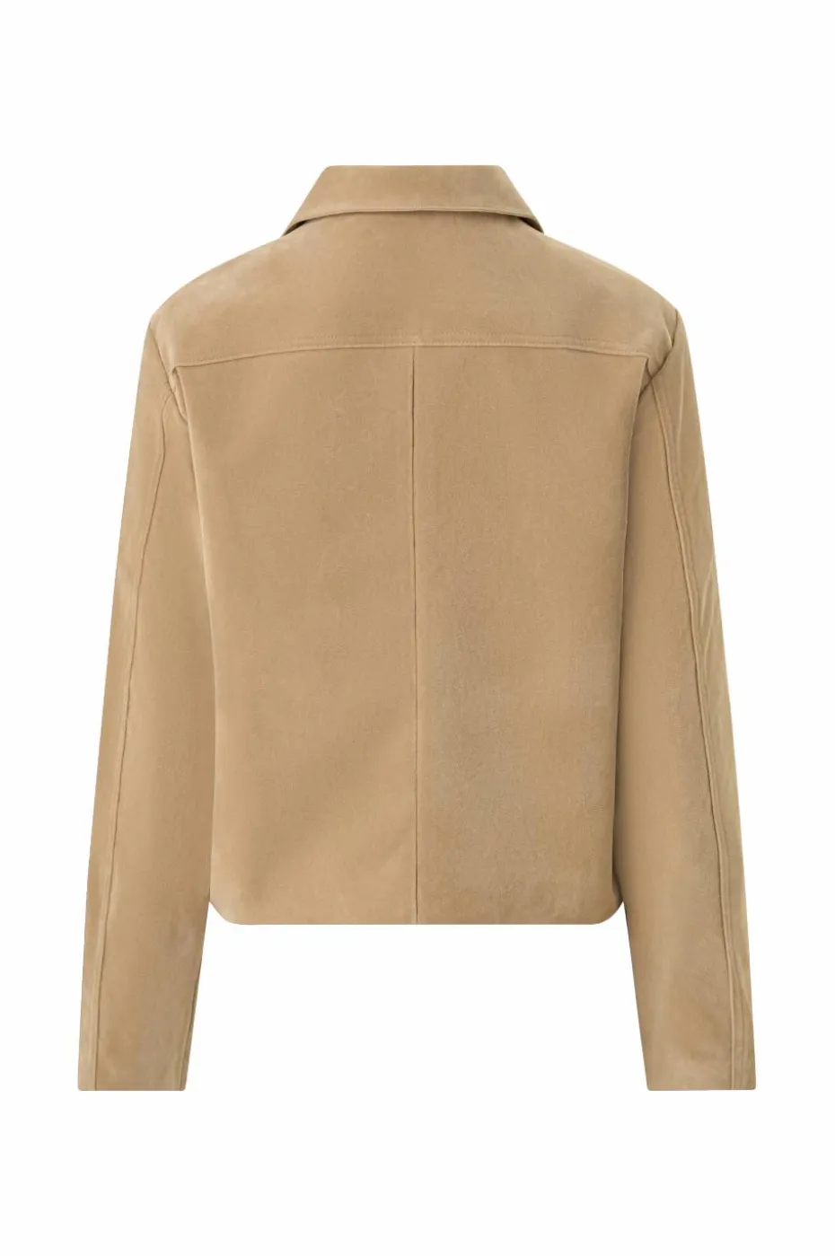 Gina Tricot Jakke Faux Suede Short