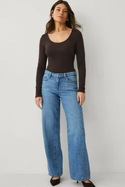 Gina Tricot Jeans Low Wide