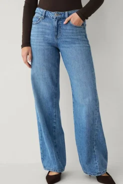 Gina Tricot Jeans Low Wide