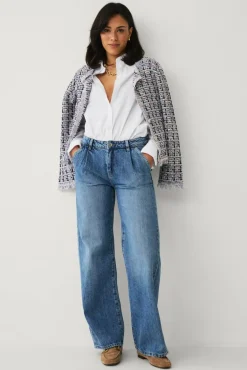 Gina Tricot Jeans Pleated Slouchy
