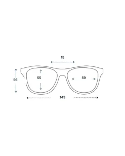 GLAS Eyewear Solbrille Ella Sunglasses