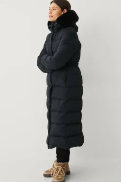 Áhkká Dunfrakk Gold Long Down Coat Matte