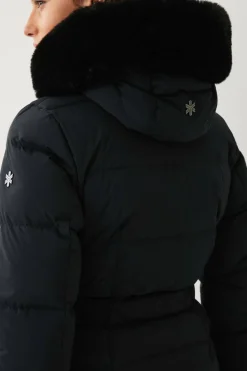 Áhkká Dunfrakk Gold Long Down Coat Matte