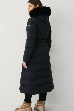 Áhkká Dunfrakk Gold Long Down Coat Matte
