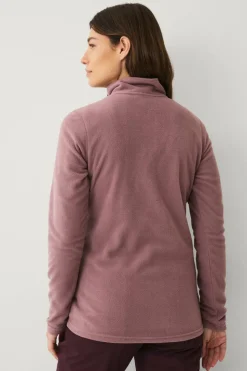 Áhkká Fleecetrøye Fleece Basic Half Zip W