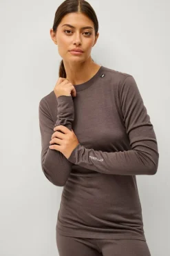 Áhkká Funksjonsgenser Merino Wool LS Tee W