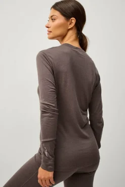 Áhkká Funksjonsgenser Merino Wool LS Tee W