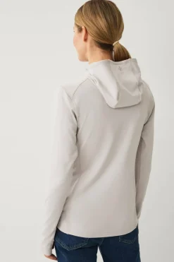 Áhkká Hettegenser Power Fleece FZ Hoodie