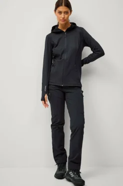 Áhkká Hettegenser Power Fleece FZ Hoodie