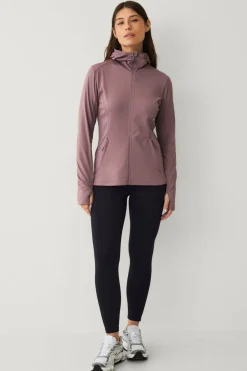 Áhkká Hettegenser Power Fleece FZ Hoodie