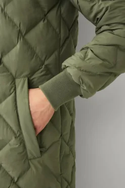 Áhkká Jakke Quilted Long Padded Jacket