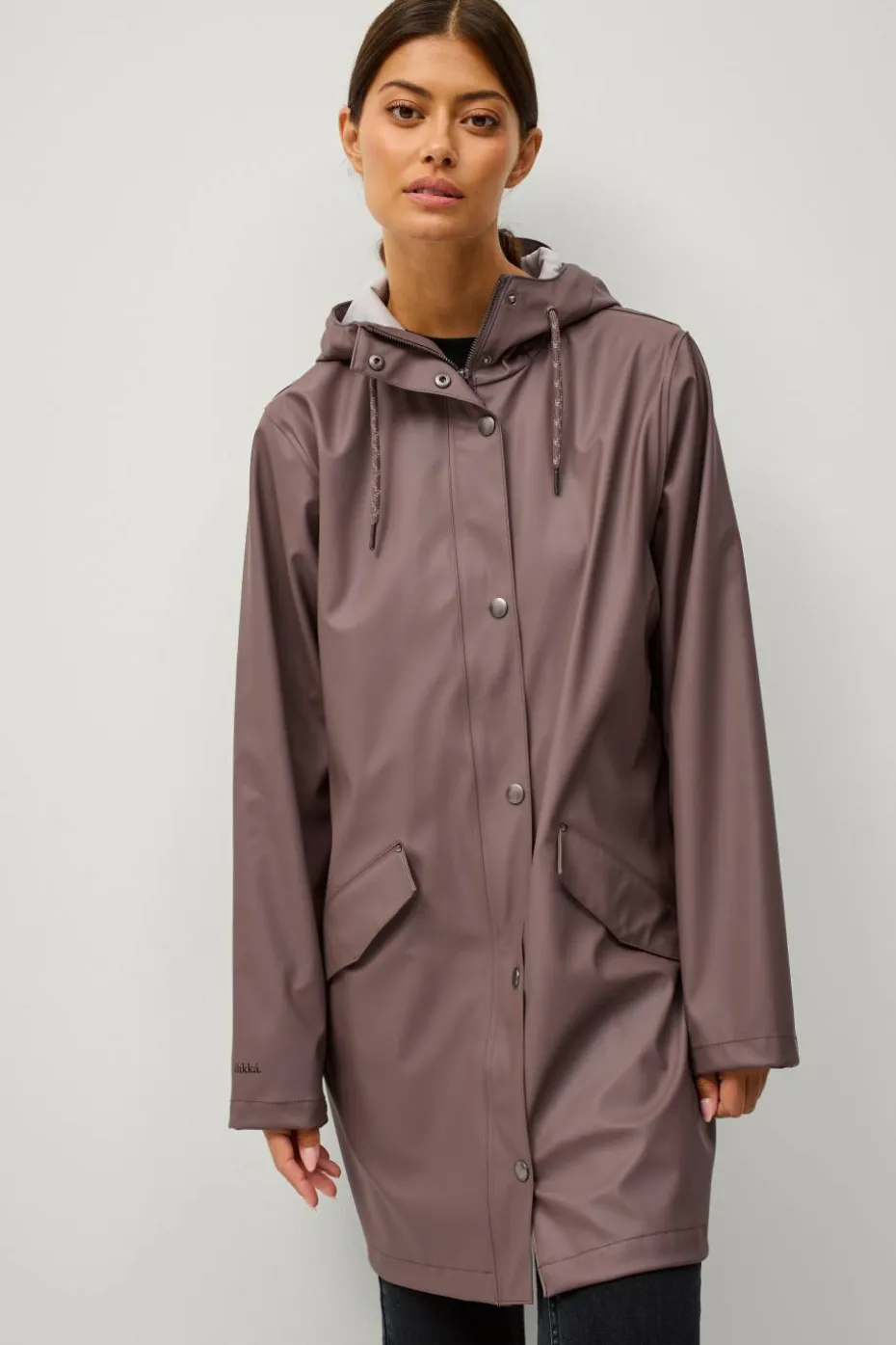 Áhkká Regnjakke PU Parka W