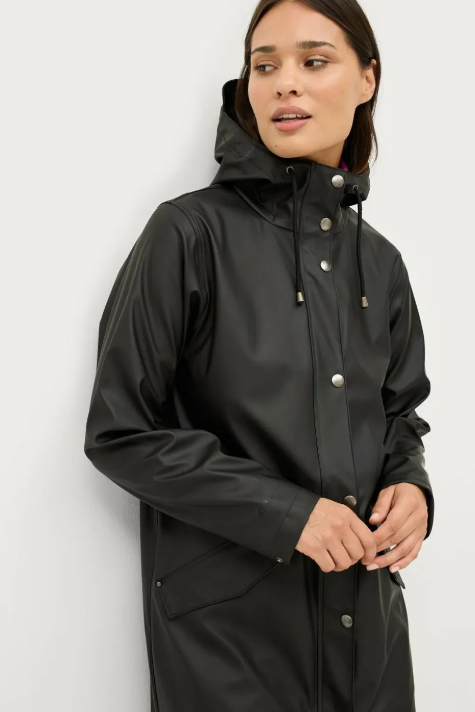 Áhkká Regnjakke PU Parka W