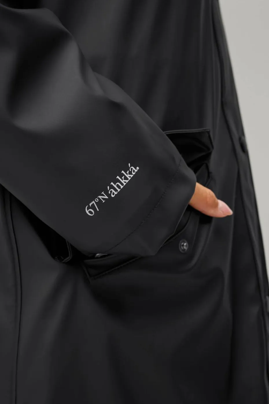 Áhkká Regnparkas Padded PU W