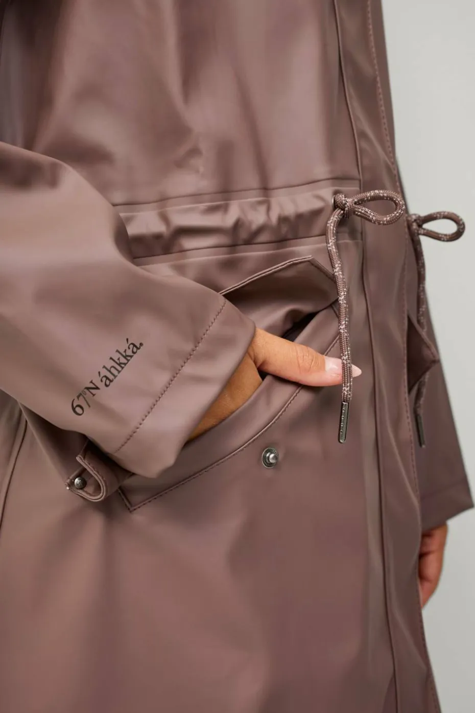 Áhkká Regnparkas Rain Waist Parka PU