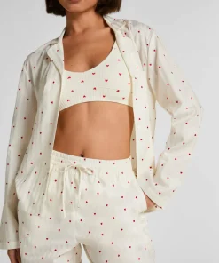 Hunkemöller Pysjsett PJ LS CO Jacquard Hearts