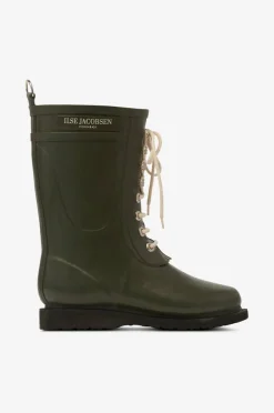Ilse Jacobsen Gummistøvel 3/4-modell med snøring