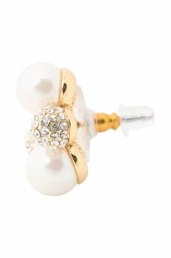 IOAKU Øredobber Berry Pearl Crystal Studs