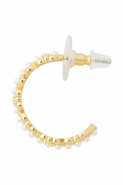 IOAKU Øreringer Baroque Lace Loop Gold