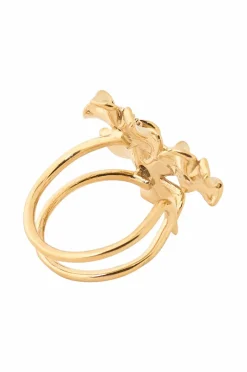 IOAKU Ring LA Fleur Iconic Ring Gold 7