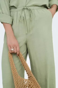 JDY Bukser Jdycaya Linen MW Pant Wvn Noos