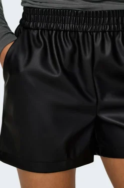 JDY Shorts jdyAlaia MW Faux Leather