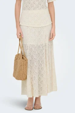 JDY Skjørt jdyGallas Long Lace Skirt Jrs
