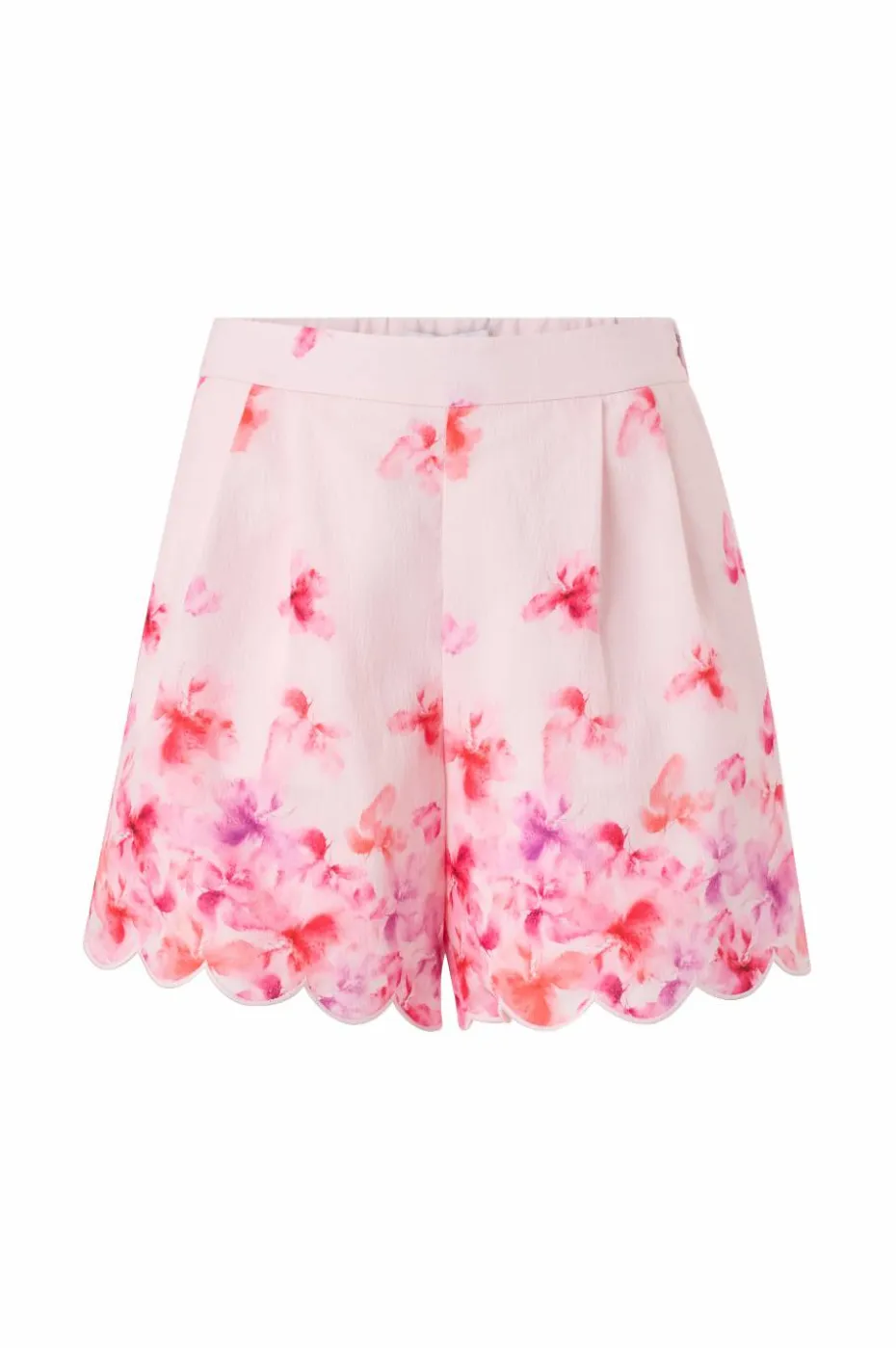 Joelle Shorts med bølgede benender
