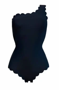 KAANDA Beach life Badedrakt New Venus Scallop Over One Shoulder Onepiece