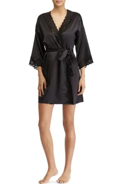 Lauren Ralph Lauren Morgenkåpe LRL Signature Lace Kimono Robe