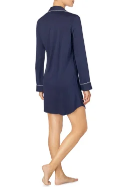 Lauren Ralph Lauren Nattskjorte LRL Hammond Knit Collar Sleepshirt