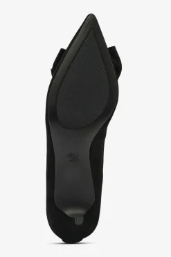 Lauren Ralph Lauren Pumps Kidsuede/grosgrain-adrienne Bow-pm-cto