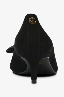 Lauren Ralph Lauren Pumps Kidsuede/grosgrain-adrienne Bow-pm-cto