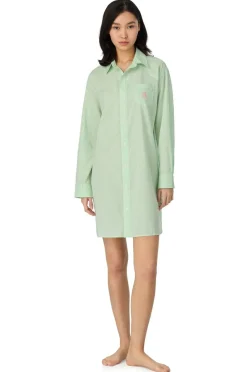 Lauren Ralph Lauren Pysjamasskjorte Lrl L/S Roll Tab His Sleepshirt