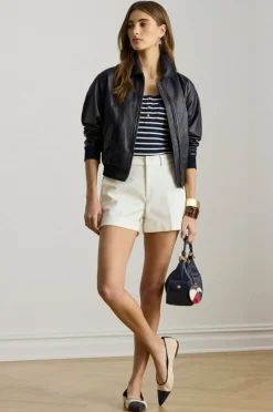 Lauren Ralph Lauren Shorts Stretch Dbl