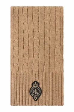 Lauren Ralph Lauren Skjerf Polyester Blend-cable Crest Ptch Scf