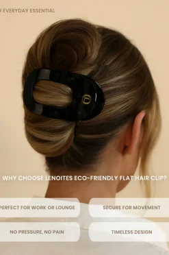 Lenoites Flat Hair Clip