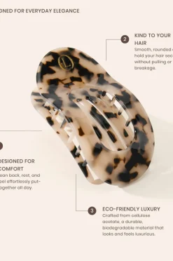 Lenoites Flat Hair Clip