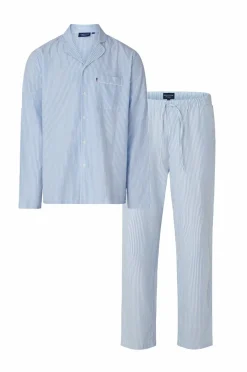 Lexington Icons Eddie Cotton Light Oxford-pyjamas