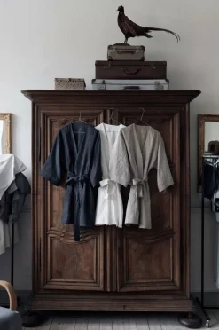 Lovely Linen Kimono Lovely i vasket lin