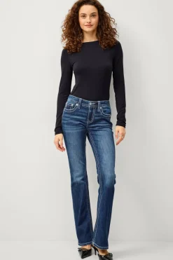 Miss Me Jeans Angel Ever After Bootcut Jeans