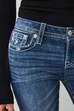 Miss Me Jeans Angel Kisses Bootcut Jeans
