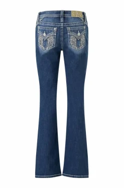 Miss Me Jeans Angel Kisses Bootcut Jeans