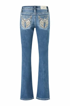 Miss Me Jeans Charmeine Wings Bootcut