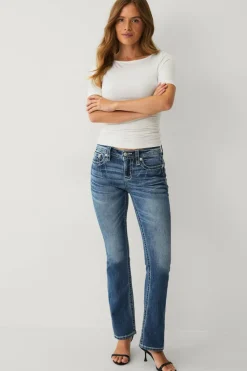 Miss Me Jeans Charmeine Wings Bootcut