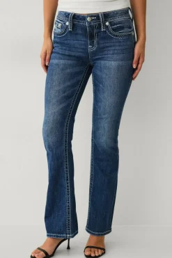 Miss Me Jeans Cleo Stitched Bootcut Jeans