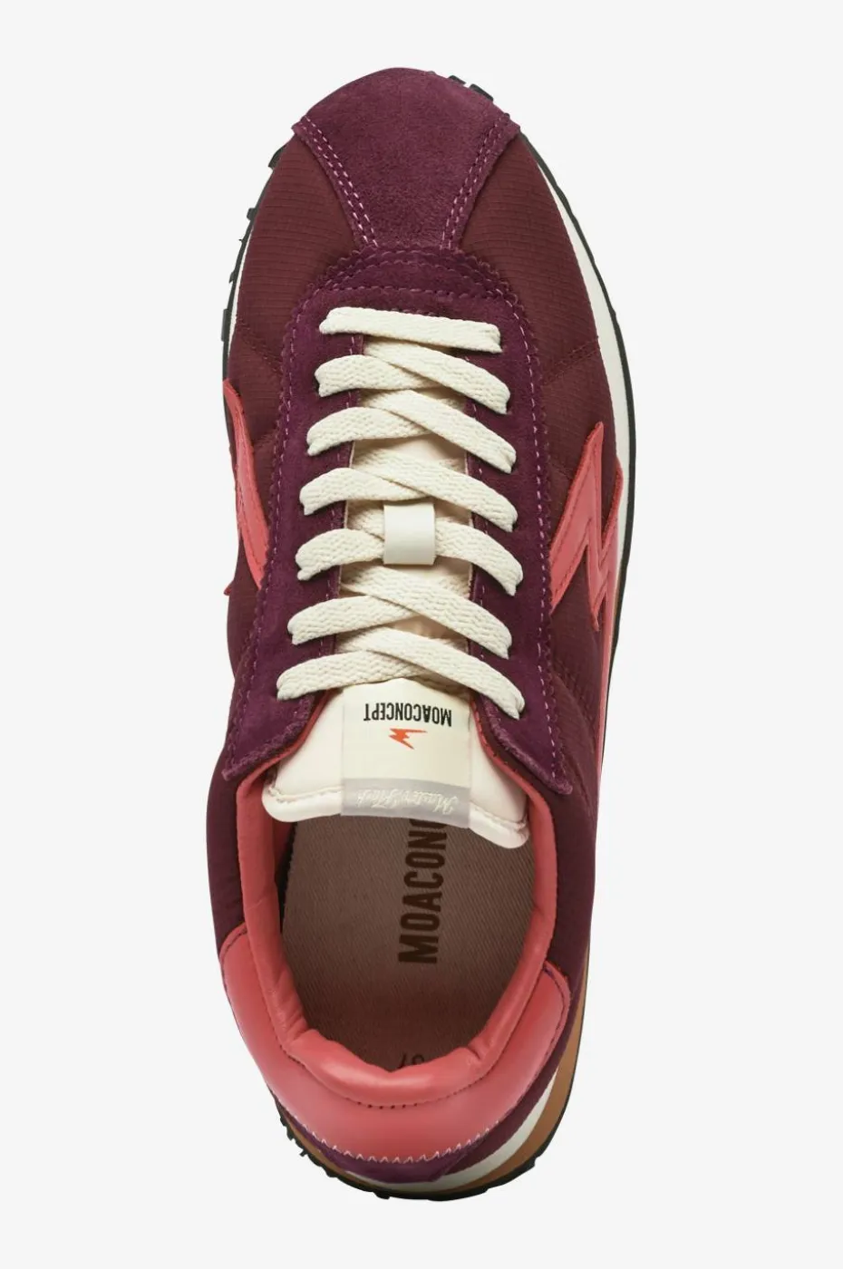 Moaconcept Joggesko Flash Bordeaux