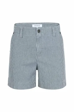 Newhouse Jeansshorts Stripete Milou